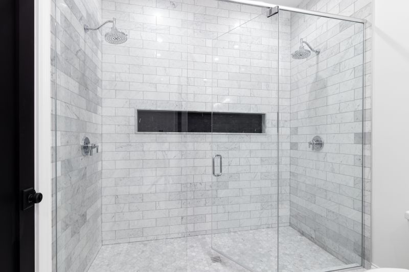 Shower with Multiple Shower Heads